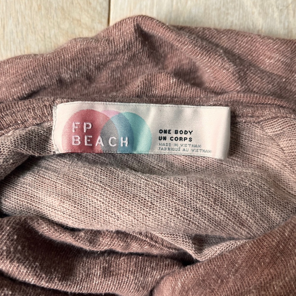 Free people cowl neck tunic